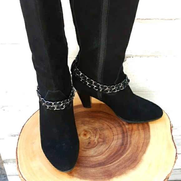 Connie Shoes - CONNIE CECELIA SUEDE BOOTS